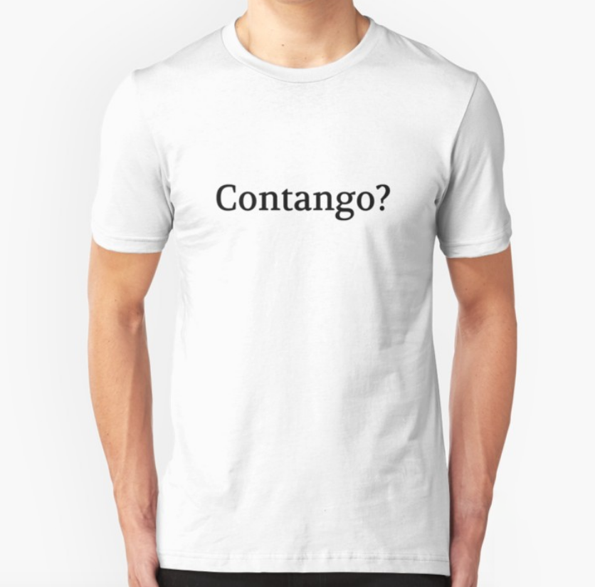 Bullwit! "Contango?" T-shirt (and other products)